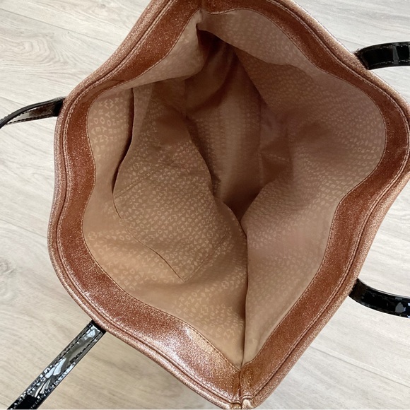 Kate Spade Rose Gold Glitter Tote Bag NWOT - Picture 11 of 16